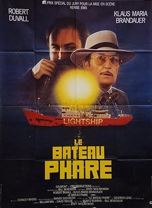 "LE BATEAU PHARE (THE LIGHTSHIP)" Réalisé par Jerzy SKOLIMOWSKI en 1985 avec Robert DUVALL, Klaus...