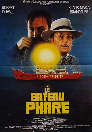 "LE BATEAU PHARE (THE LIGHTSHIP)" Réalisé par Jerzy SKOLIMOWSKI en 1985 avec Robert DUVALL, Klaus...