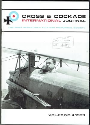 Cross & Cockade International Journal: Volume 20, No. 4, Winter 1989
