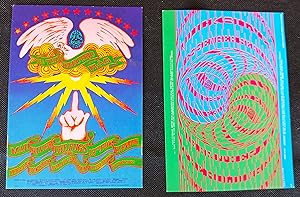 Two Promotional Postcards from San Francisco’s “Summer of Love,” 1967