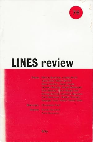 Lines Review, No.76, March 1981, edited by William Montgomerie