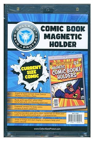 Comic Book Magnetic Holder for Current Size Comics