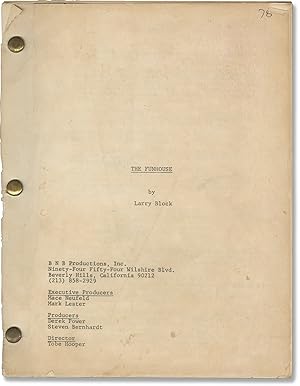 The Funhouse (Original screenplay for the 1981 film)
