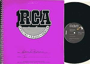 "David BOWIE" SCARY MONSTERS (RCA SPECIAL RADIO SERIES) LP 33 tours US original PROMO LIMITED EDI...