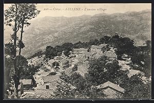 Carte postale Aullene, L`ancien village