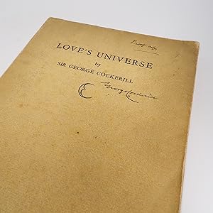 Love's Universe - The Author's Annotated Proof Copy