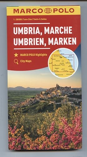 Umbria, Marche : Marco Polo highlights, city maps = Umbrien, Marken. Mairdumont GmbH & Co. KG: [I...
