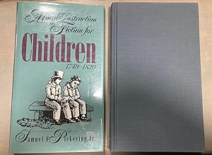 Moral Instruction and Fiction for Children, 1749-1820