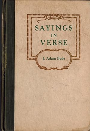 Sayings in Verse