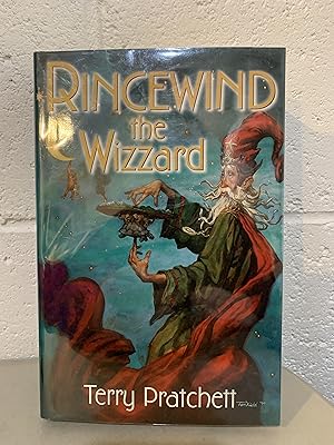 Rincewind the Wizzard: The Colour of Magic; the Light Fantastic; Sourcery; Eric ** Signed**
