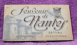 SOUENIR DE NANTES 24 Detachable Postcards