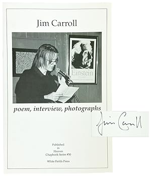 Poem, Interview, Photographs [Limited Edition, Signed]