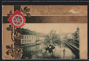 Ansichtskarte Erfurt, Junkersand, Wappen