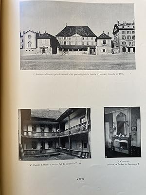 La maison bourgeoise en Suisse. XVe volume Le Canton de Vaud (1e partie).