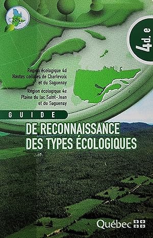 Guide de reconnaissance des types écologiques. Région écologique 4d : Hautes collines de Charlevo...