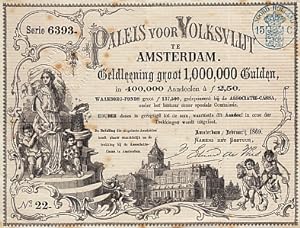 Geldleening groot 1,000,000 gulden, in 400,000 Aandeelen á f 2,50. Amsterdam, Februarij 1869.