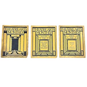 Theatre Arts Monthly [Set of 3 issues]