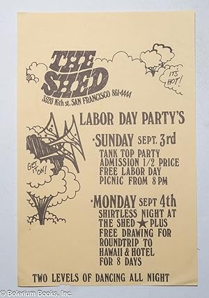The Shed Labor Day Party's (sic) [leaflet]