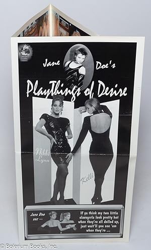Jane Doe's Playthings of Desire [brochure]