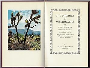 The Missions and Missionaries of Baja California