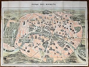 Cartography Paris 1920 | Nouveau Paris Monumental. Itineraire Pratique de l'Etranger dans Paris, ...