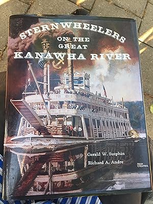 Sternwheelers on the Great Kanawha River. Signed
