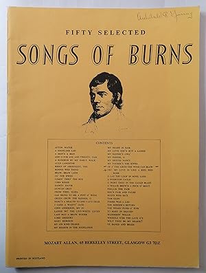 Fifty [50] Selected Songs of Burns (arranged for the painoforte)