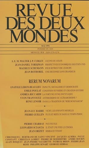 Revue des deux mondes mai 1991 - Collectif