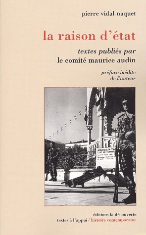 La raison d'Etat - Pierre Vidal-Naquet