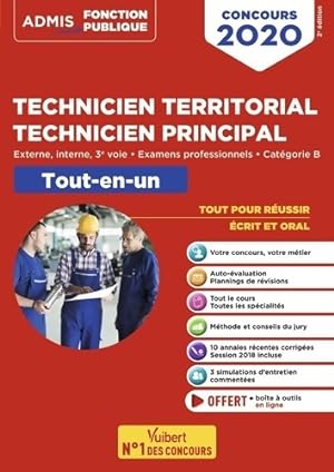 Concours Technicien territorial - Technicien principal - Cat?gorie B - Tout-en-un : Externe inter...