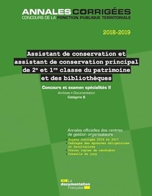 Assistant de conservation principal du patrimoine - Centre Interd?partemental De Gestion De La Pe...