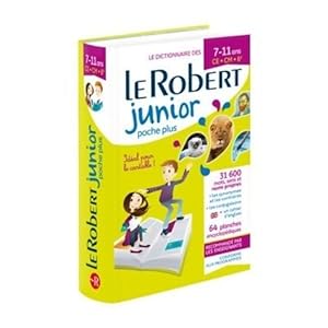 Dictionnaire Le Robert junior Poche Plus - 7/11 ans - CE-CM-6e - Collectif