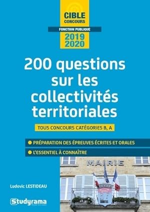 Les collectivit?s territoriales 2020 - LUDOVIC LESTIDEAU