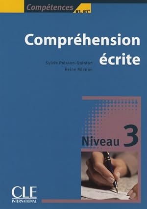 Compr hension  crite Niveau 3 B1/B1+ - Sylvie Poisson-Quinton