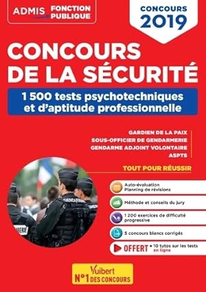 Concours de la s curit  - 1500 Tests psychotechniques et d'aptitude professionnelle : Gardien de ...