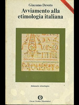 Avvio alla etimologia italiana