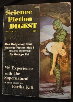 SCIENCE FICTION DIGEST Volume 1 #2 (1954) PHOTO cover of the Gill-Man from the Creature from the ...