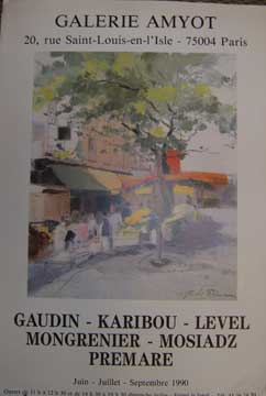 Gaudin; Karibou; Level; Mongrenier; Mosiadz ;Premare