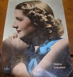 Color Postcard. Norma Shearer.