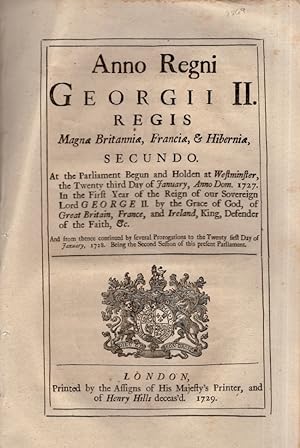 Anno Regni Georgii II. Regis. An Act to Impower His Majesty to Visit the Collegiate Church of Man...