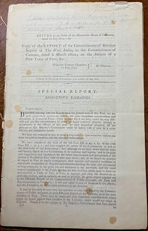 Copy of the Report of the Commissioners of Revenue Inquiry in the West Indies, to the Commissione...