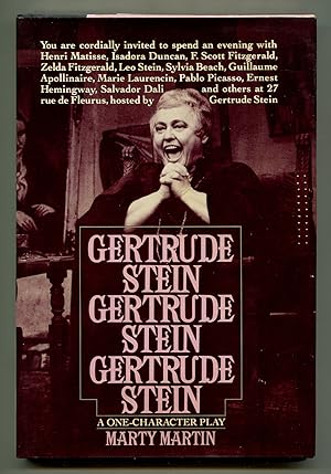 Gertrude Stein, Gertrude Stein, Gertrude Stein: A One-Character Play