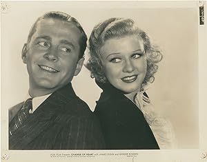Change of Heart (Original photograph of James Dunn and Ginger Rogers from the 1934 film)