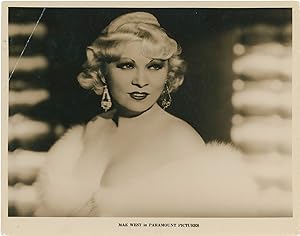 Original photograph of Mae West, circa 1930s