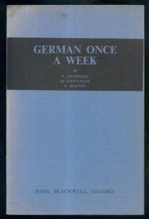 German Once a Week : Book I