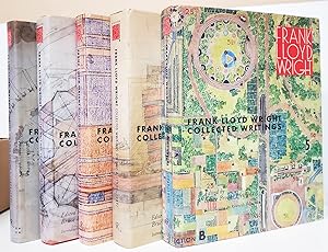 Frank Lloyd Wright Collected Writings Complete Five Volume Set