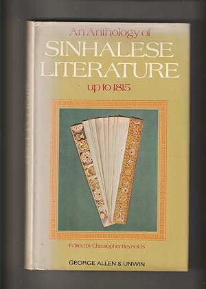 Anthology of Sinhalese Literature Up to 1815