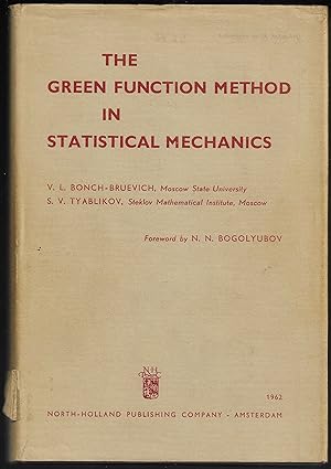 The GREEN FUNCTION METHOD in STATISTICAL MECHANICS