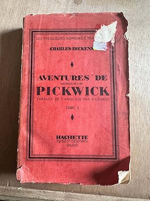 Aveentures de monsieur pickwick tome 1