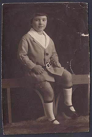 Bambino vestito elegante, Moda, Fashion, 1921 Fotografia vintage, Old Photo